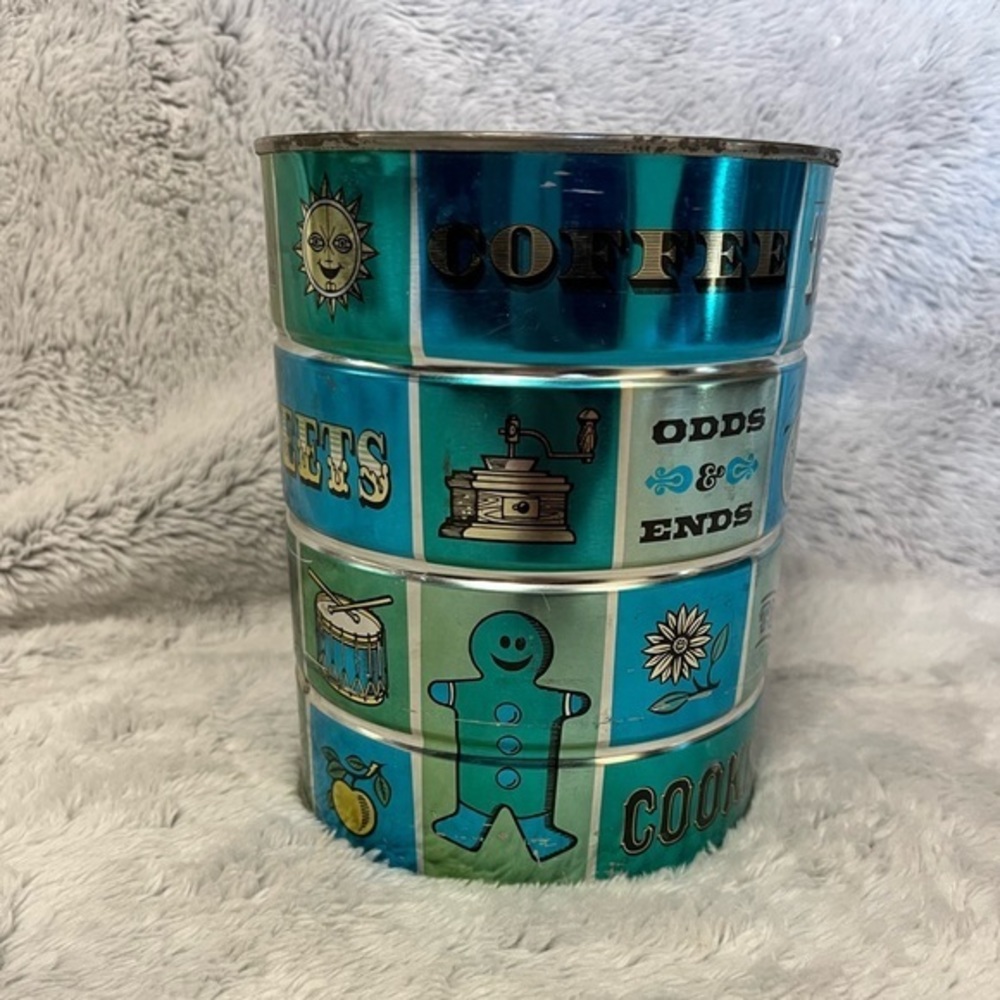 Western Can Company vintage advertising tin can coffee sugar tea candy sugar - Picture 2 of 6